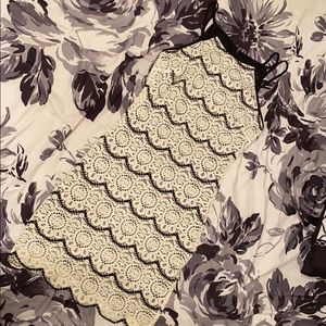 Guess Black/ White Dress